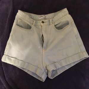American Apparel high waisted shorts